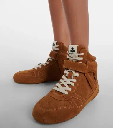 Isabel Marant Senny suede high-top sneakers | Thumbnail 5 Isabel Marant Senny suede high-top sneakers | Thumbnail 5