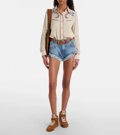 Isabel Marant Senny suede high-top sneakers | Thumbnail 6 Isabel Marant Senny suede high-top sneakers | Thumbnail 6