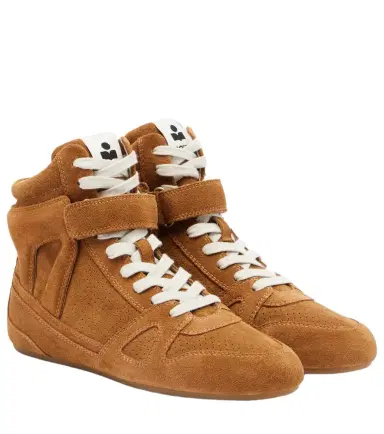 Isabel Marant Senny suede high-top sneakers | Thumbnail 1 Isabel Marant Senny suede high-top sneakers | Thumbnail 1