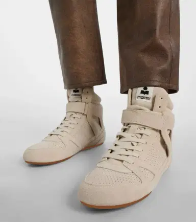 Isabel Marant Senny suede high-top sneakers | Thumbnail 5