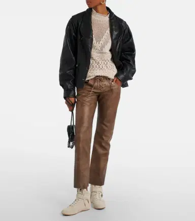 Isabel Marant Senny suede high-top sneakers | Thumbnail 6