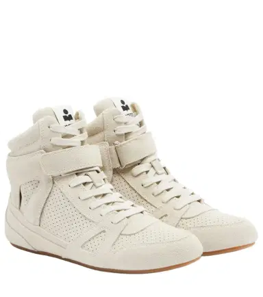 Isabel Marant Senny suede high-top sneakers | Thumbnail 1