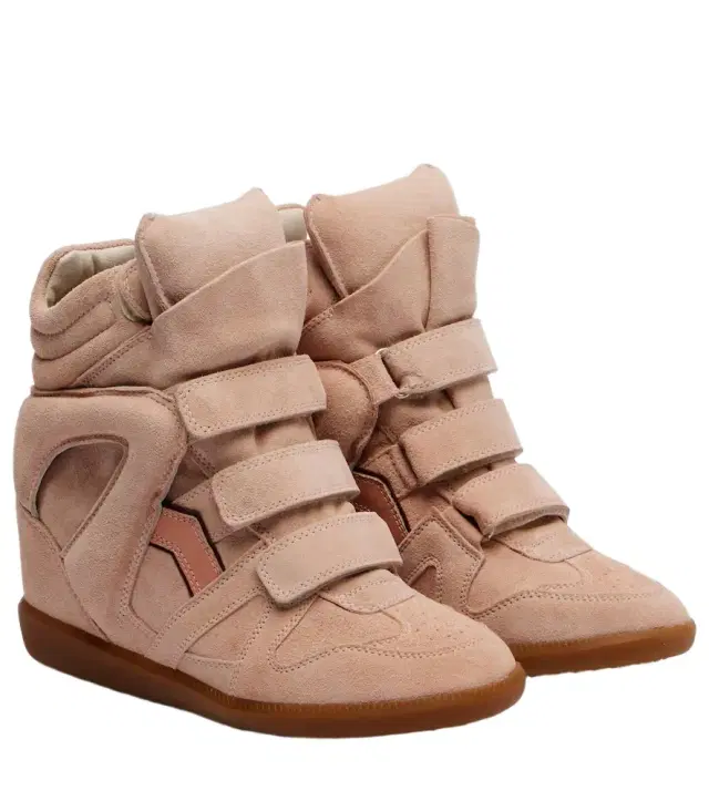 Isabel Marant Bekett suede high-top sneakers