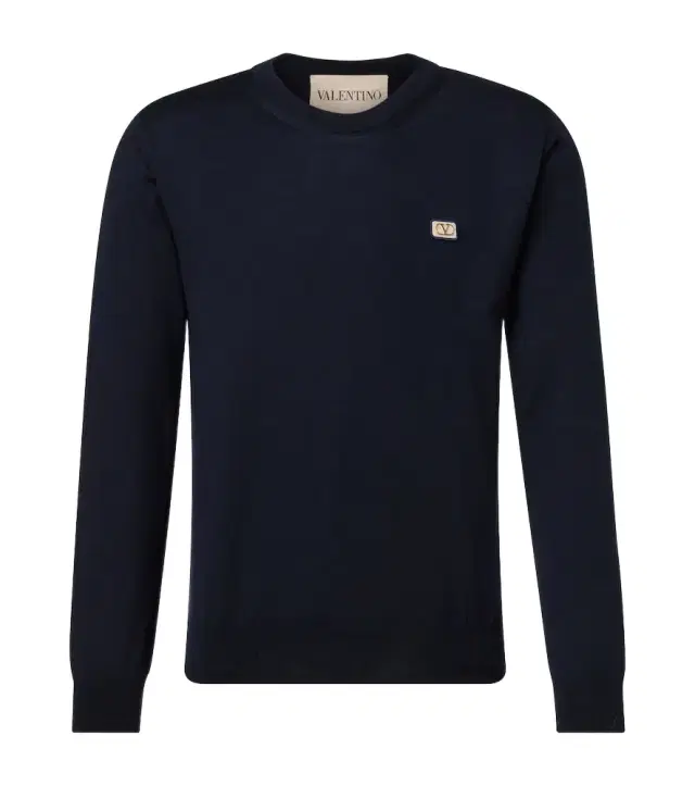 VLogo virgin wool sweater