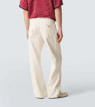 Valentino VGold wide-leg jeans | Thumbnail 5 Valentino VGold wide-leg jeans | Thumbnail 5