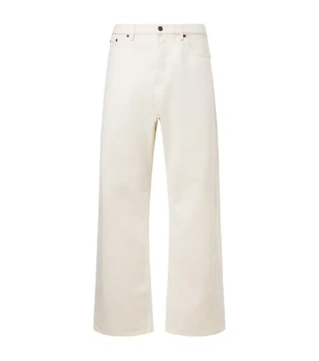 VGold wide-leg jeans