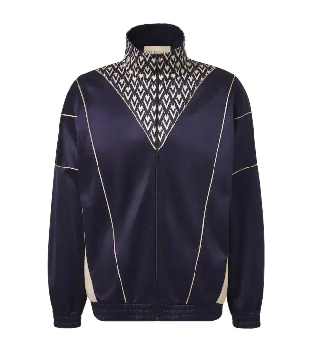 Valentino Printed jersey jacket