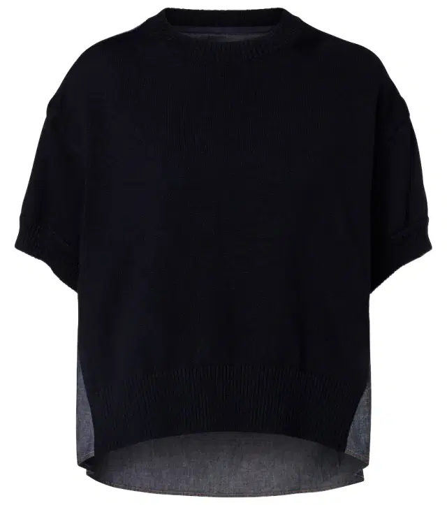 Sacai Cotton-blend top
