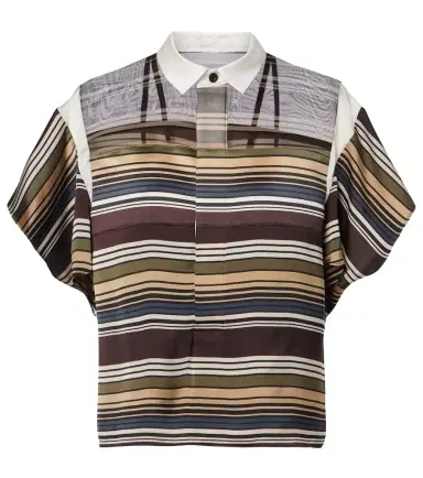Sacai Striped top | Thumbnail 1