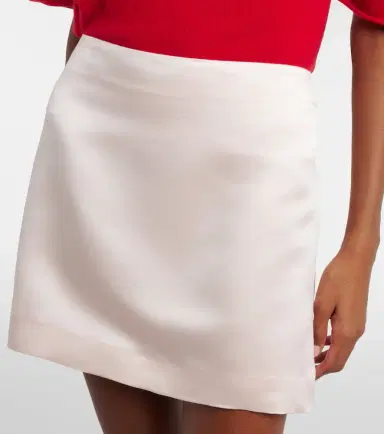 Lisa Yang Silk satin miniskirt | Thumbnail 2