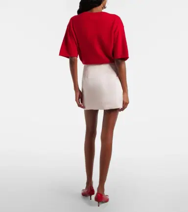 Lisa Yang Silk satin miniskirt | Thumbnail 4