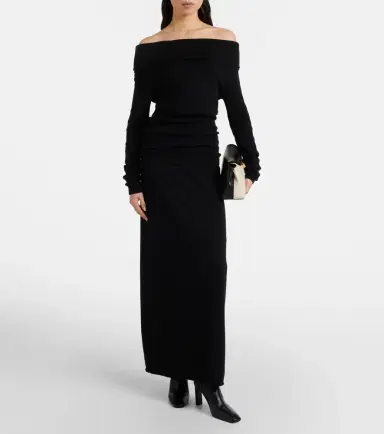 Lisa Yang Charlotta cotton and cashmere maxi skirt | Thumbnail 6 Lisa Yang Charlotta cotton and cashmere maxi skirt | Thumbnail 6
