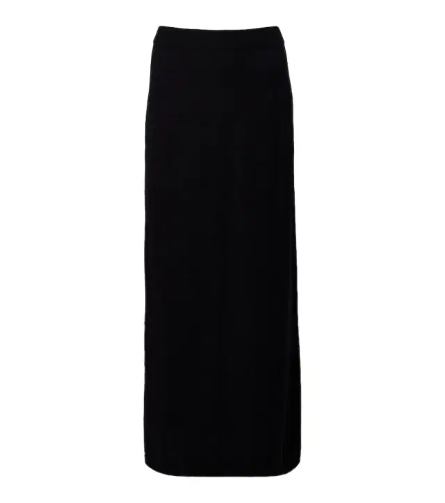 Lisa Yang Charlotta cotton and cashmere maxi skirt