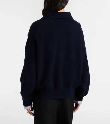 Lisa Yang Etta cashmere polo sweater | Thumbnail 2 Lisa Yang Etta cashmere polo sweater | Thumbnail 2