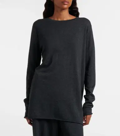 Lisa Yang Maurie cotton and cashmere sweater | Thumbnail 2