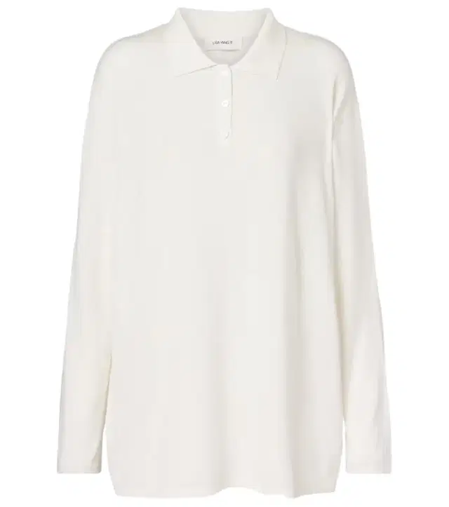 Lisa Yang Caisa cotton and cashmere polo sweater