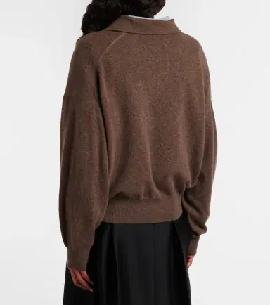 Lisa Yang Katriel cashmere polo sweater | Thumbnail 2