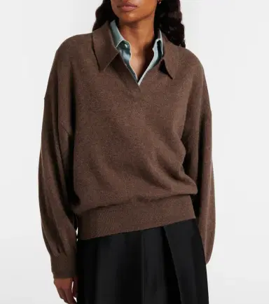 Lisa Yang Katriel cashmere polo sweater | Thumbnail 5