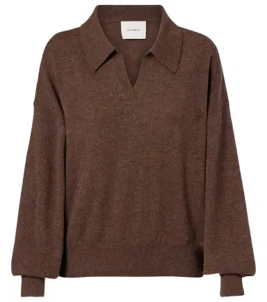 Lisa Yang Katriel cashmere polo sweater | Thumbnail 1