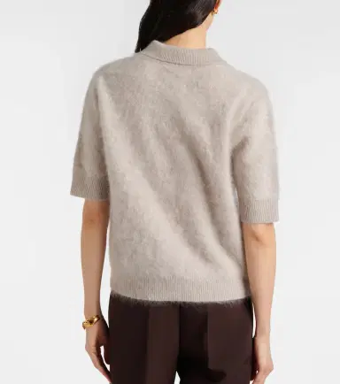 Lisa Yang Carolyn cashmere polo sweater | Thumbnail 2