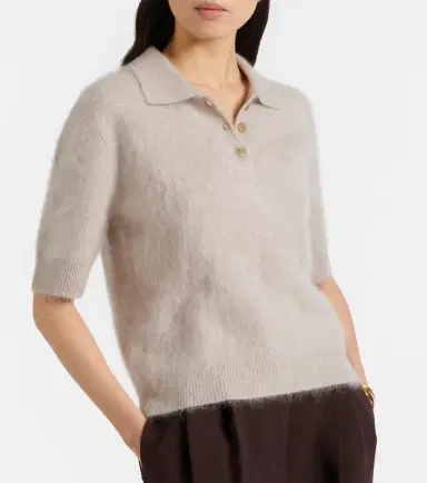 Lisa Yang Carolyn cashmere polo sweater | Thumbnail 4