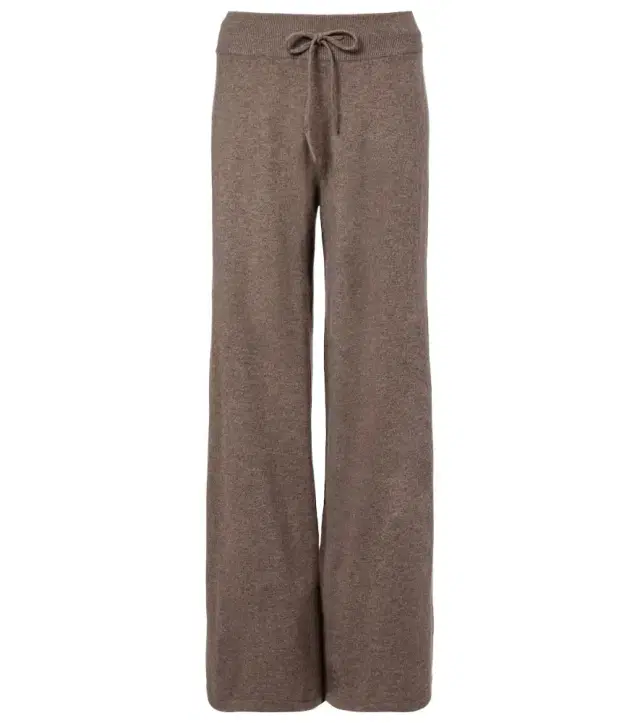 Sofi cashmere wide-leg pants