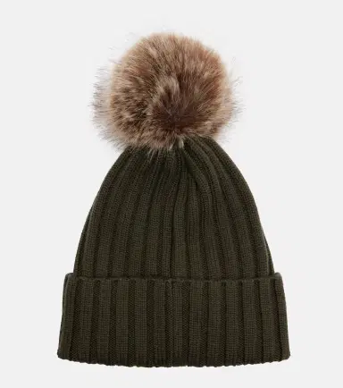 Moncler Logo virgin wool beanie | Thumbnail 2