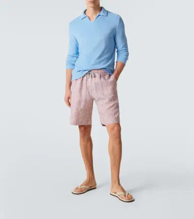 Fedeli Peter cotton terry polo sweater | Thumbnail 3
