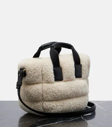 Moncler Caradoc Mini teddy tote bag | Thumbnail 4 Moncler Caradoc Mini teddy tote bag | Thumbnail 4