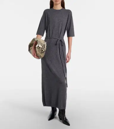 Lisa Yang Tilde belted cashmere maxi dress | Thumbnail 2 Lisa Yang Tilde belted cashmere maxi dress | Thumbnail 2