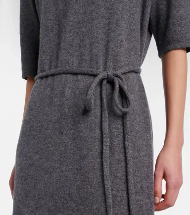 Lisa Yang Tilde belted cashmere maxi dress | Thumbnail 4 Lisa Yang Tilde belted cashmere maxi dress | Thumbnail 4