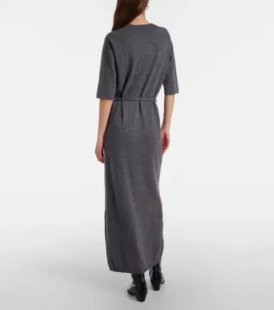 Lisa Yang Tilde belted cashmere maxi dress | Thumbnail 6 Lisa Yang Tilde belted cashmere maxi dress | Thumbnail 6