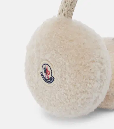 Moncler Logo teddy earmuffs | Thumbnail 2 Moncler Logo teddy earmuffs | Thumbnail 2