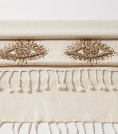 Jonathan Adler Muse beaded wool throw | Thumbnail 5
