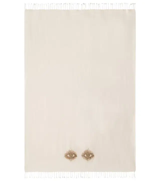 Jonathan Adler Muse beaded wool throw