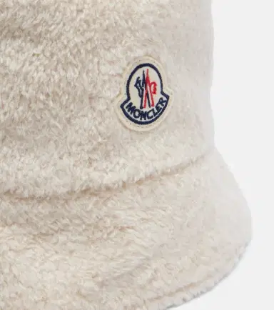 Moncler Logo reversible teddy bucket hat | Thumbnail 2