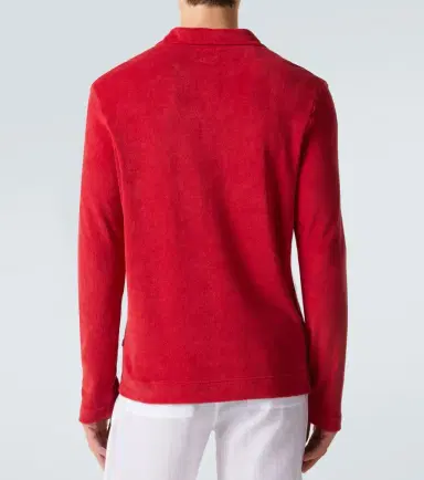 Fedeli Peter cotton terry polo sweater | Thumbnail 5