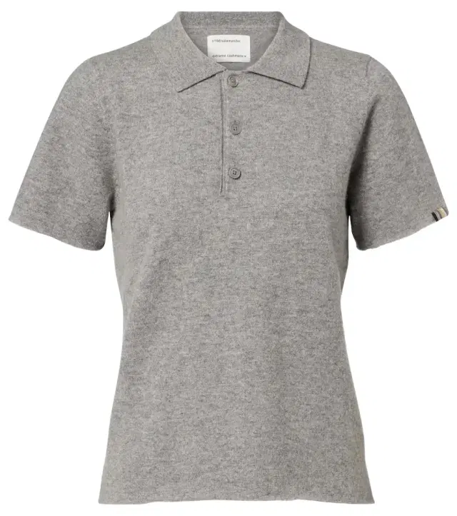 N°198 Salamander cashmere-blend polo shirt