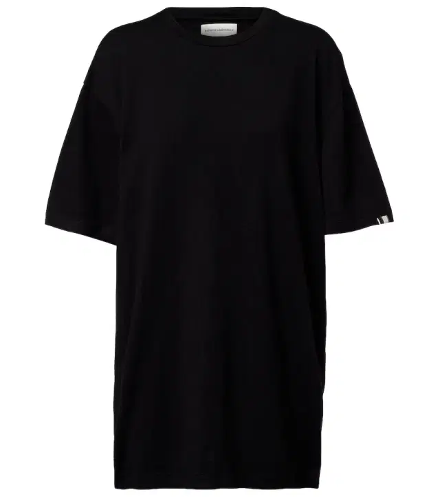Rik oversized cotton and cashmere T-shirt