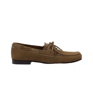 Valentino Garavani Palm Avenue VLogo suede boat shoes | Thumbnail 1