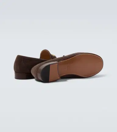 Valentino Garavani VLogo suede loafers | Thumbnail 4