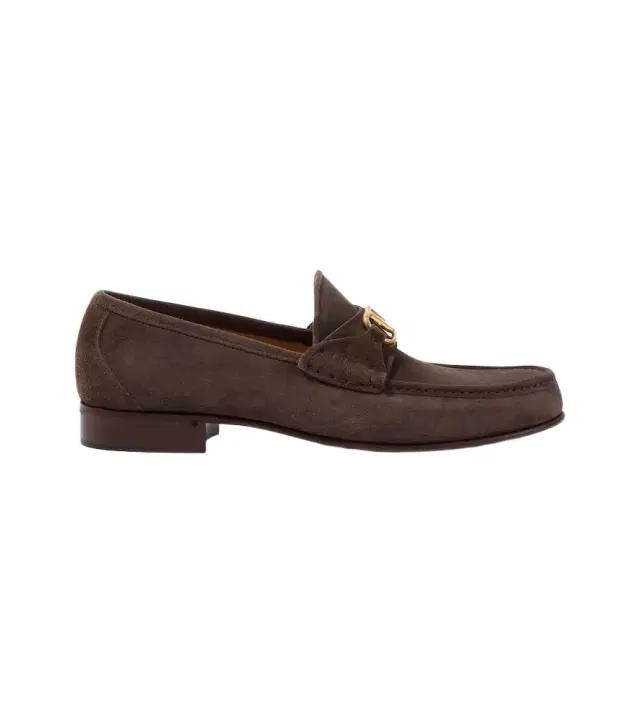 Valentino Garavani VLogo suede loafers