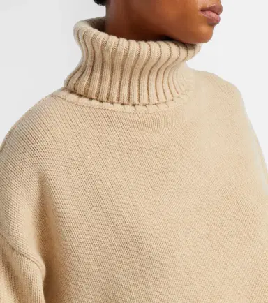 Extreme Cashmere N°434 Crop Xtra cashmere turtleneck sweater | Thumbnail 2 Extreme Cashmere N°434 Crop Xtra cashmere turtleneck sweater | Thumbnail 2