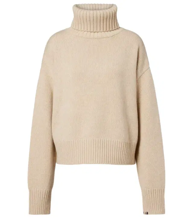 Extreme Cashmere N°434 Crop Xtra cashmere turtleneck sweater