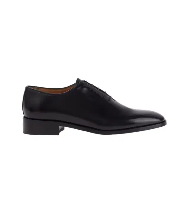 VLogo leather Derby shoes
