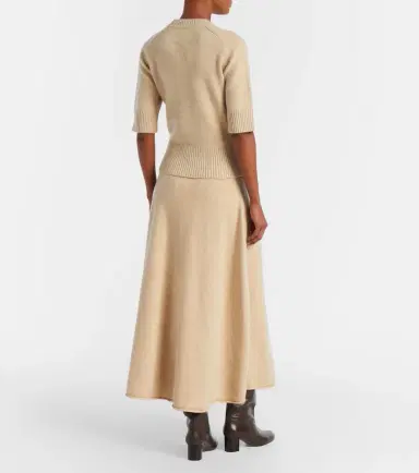 Extreme Cashmere N°388 Ease cashmere-blend maxi skirt | Thumbnail 3 Extreme Cashmere N°388 Ease cashmere-blend maxi skirt | Thumbnail 3