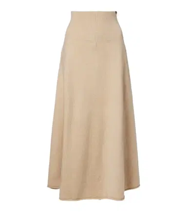 Extreme Cashmere N°388 Ease cashmere-blend maxi skirt | Thumbnail 1 Extreme Cashmere N°388 Ease cashmere-blend maxi skirt | Thumbnail 1
