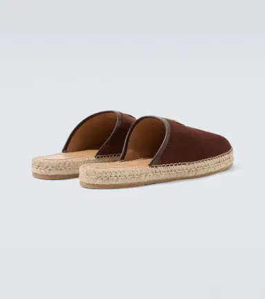 Valentino Garavani Palm Avenue VLogo suede mules | Thumbnail 3 Valentino Garavani Palm Avenue VLogo suede mules | Thumbnail 3