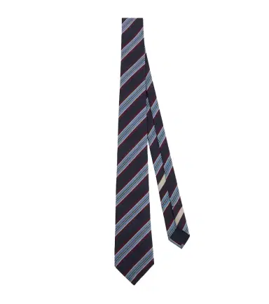 Valentino Garavani Striped silk jacquard tie | Thumbnail 1