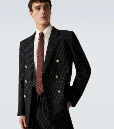 Valentino Garavani VLogo silk jacquard tie | Thumbnail 3